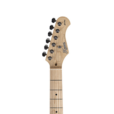 KOZMOS KGP-STG20HSS-OWH Beyaz Elektro Gitar + UNIQUE-MINI-BK 10W Amfi Başlangıç Paketi