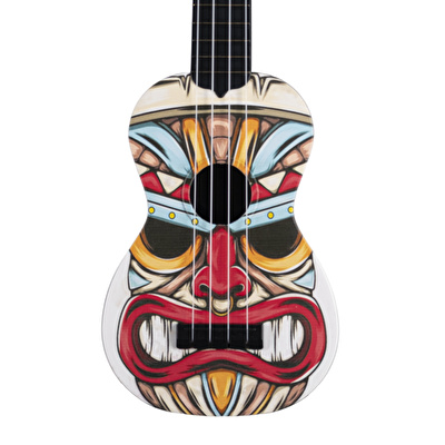Karin Face Desenli Soprano Ukulele