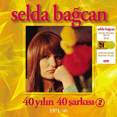 Selda Bağcan - 40 Yılın 40 Şarkısı - Vol. 2 (Renkli Plak)