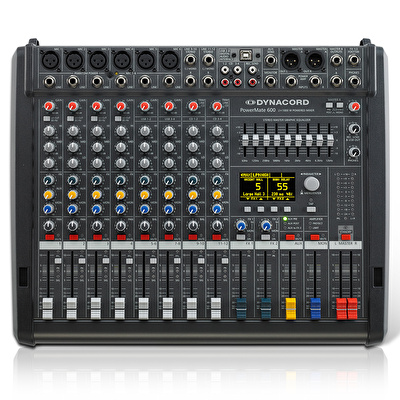 Dynacord POWERMATE 600-3 8 Kanal Kompakt Power Mikser