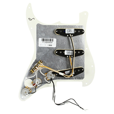 Fender Strat Custom Shop Fat 50s SSS Parchment 11 Hole PG Manyetikli Pickguard Seti