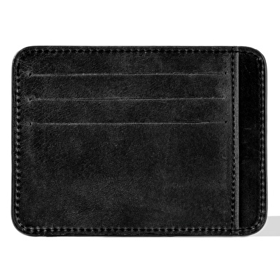 FENDER® Deri Siyah Kartlık