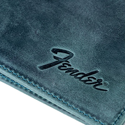 FENDER® Deri Zeytin Yeşili Cüzdan
