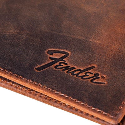 FENDER® Deri Kahverengi Cüzdan