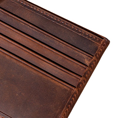 FENDER® Deri Kahverengi Cüzdan