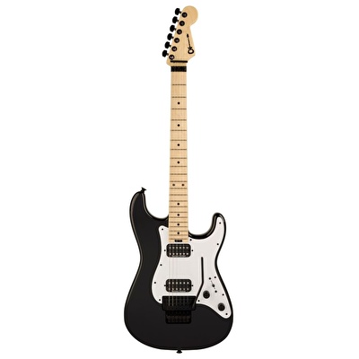 CHARVEL Pro-Mod So-Cal Style 1 HH FR Akçaağaç Klavye Gloss Black Elektro Gitar
