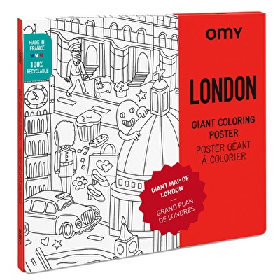 OMY Boyama Posteri - London