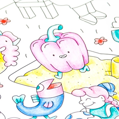 OMY Boyama Posteri - Kids Life