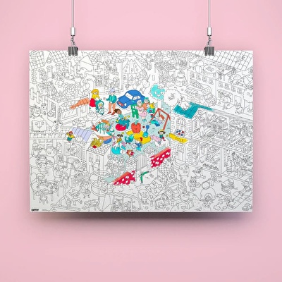 OMY Boyama Posteri - Kids Life