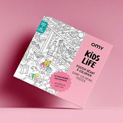 OMY Boyama Posteri - Kids Life