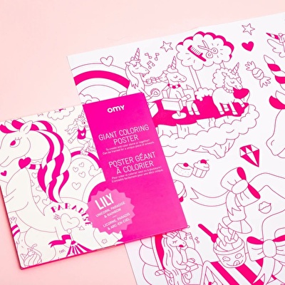 OMY  Boyama Posteri- Lily