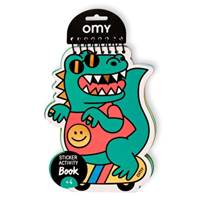 OMY Sticker Activity Not Defteri - Dino