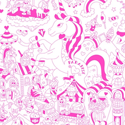 OMY Poster & Stickers - Lily