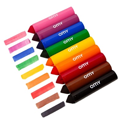 OMY 9 Adet Jumbo Markers Kalemler