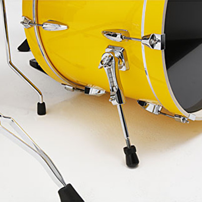TAMA IP58H6W-ELY - Imperialstar Electric Yellow 5 Parça (18B/10T/12T/14F/14S) Aksamlı Akustik Davul Seti