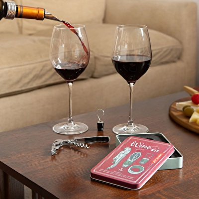 KIKKERLAND Şarap Sunum ve Tirbuşon Takımı