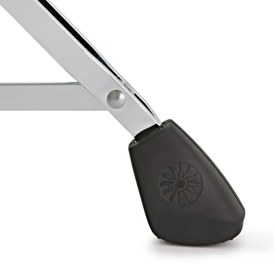 NATAL H-ST-DTRB - Kırmızı Davul Taburesi (Siyah Yan Detaylı)