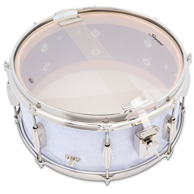 SLINGERLAND Radio King Artist White Marine Pearl Wrap 14"x6.5" Trampet