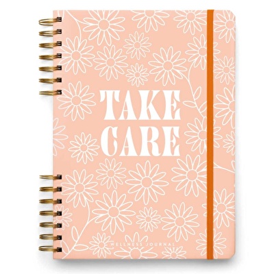 DESIGNWORKS INK Jumbo Boy Ayraçlı Spiral Defter - Take Care
