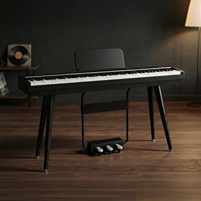 PIANOVA EP-10BK Siyah Dijital Piyano