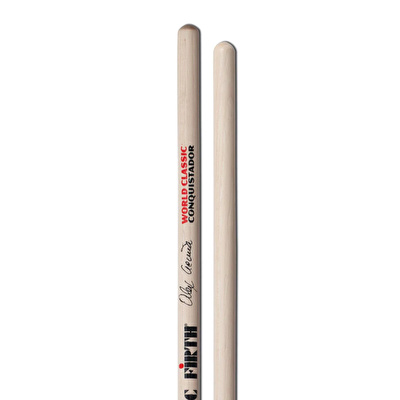 VIC FIRTH SAAC - World Classic Alex Acuna "Clear Conquistador" Timbal Bageti