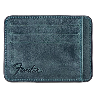 FENDER® Deri Zeytin Yeşili Kartlık