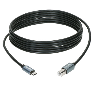 Klotz Yüksek Hızlı USB 2.0 C-B Uçlu USB Data Kablosu 1m
