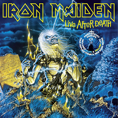 Iron Maiden - Live After Death (40th Anniversary - Blue & Yellow Vinyl)