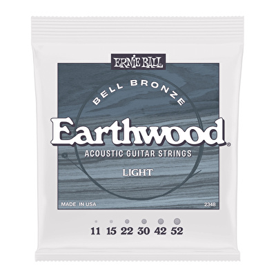 ERNIE BALL Earthwood Bell Bronze 11-52 Light Akustik Gitar Teli
