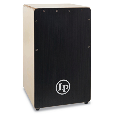 LATIN PERCUSSION LP1491BS Black Stripe Woodshop Cajon