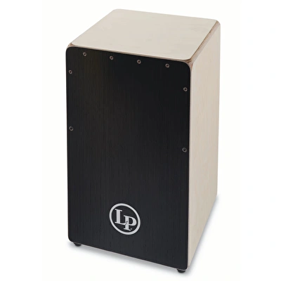LATIN PERCUSSION LP1491BS Black Stripe Woodshop Cajon