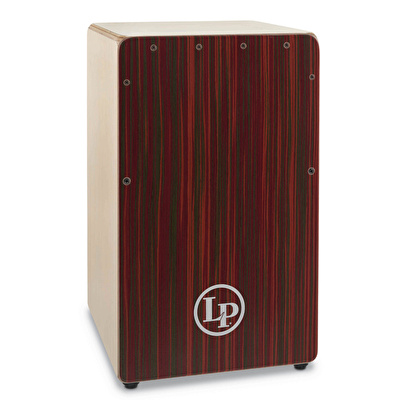 LATIN PERCUSSION LP1491RB Red Blur Woodshop Cajon