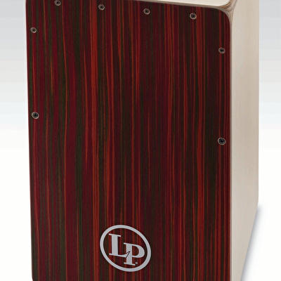 LATIN PERCUSSION LP1491RB Red Blur Woodshop Cajon