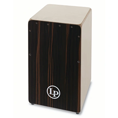 LATIN PERCUSSION LP1491RE Rare Ebony Woodshop Cajon