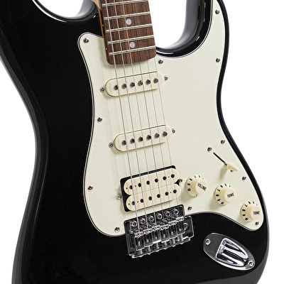 KOZMOS KST-62HSS-GRWN-BK Siyah Elektro Gitar