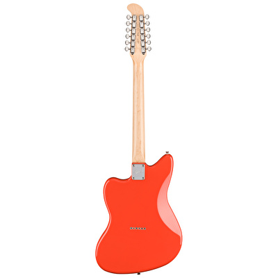 Squier LTD Paranormal Jazzmaster XII Laurel Klavye MPG Fiesta Red Elektro Gitar