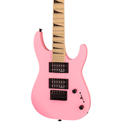 Jackson JS1X Dinky Minion Akçaağaç Klavye Bubble Gum Pink Elektro Gitar