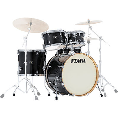 TAMA CL52KRS-TPB Superstar Classic Transparent Black Burst (22B/10T/12T/16F/14S) Akustik Davul Seti