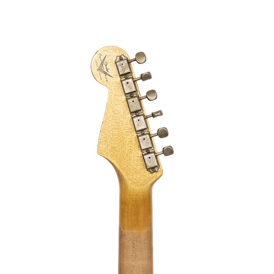 Fender Custom Shop Limited Edition 1962 Stratocaster Heavy Relic Gülağacı Klavye Candy Apple Red Elektro Gitar