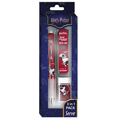 SERVE Harry Potter  Gryffindor Uçlu Kalem Seti