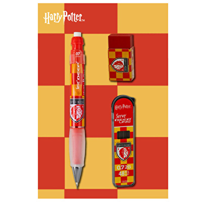 SERVE Harry Potter Gryffindor Damalı Uçlu Kalem Seti
