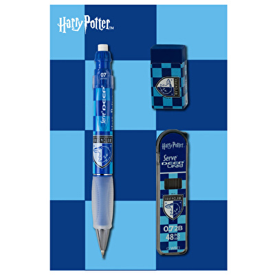 SERVE Harry Potter Ravenclaw Damalı Uçlu Kalem Seti