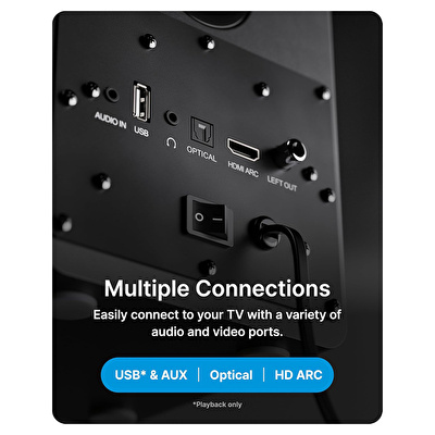 Majority D50X Raf Tipi Hoparlör - Siyah