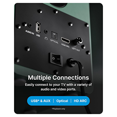 Majority D50X Raf Tipi Hoparlör - Yeşil