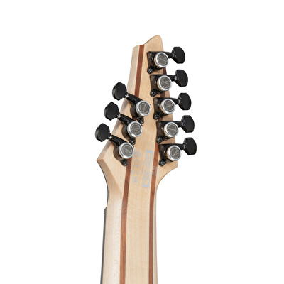IBANEZ  Alpha A528-IPT 8 Telli Multi Scale Koyu Metalik Gri Elektro Gitar