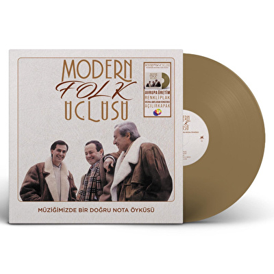 Modern Folk Üçlüsü - Müziğimizde Bir Doğru Nota Öyküsü (Renkli Plak)