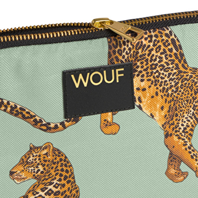 WOUF Emerald Leopard Ipad Sleeve