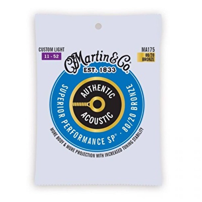 Martin MA175 Custom Light Akustik Gitar Teli