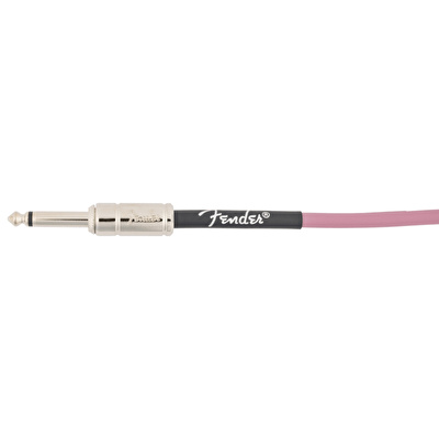 Fender Contour Serisi Coil 9 Metre Pembe Enstrüman Kablosu