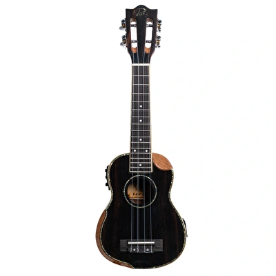 Puka KHT-21EQ Venge Kapak Kesik Kasa Soprano Ukulele
